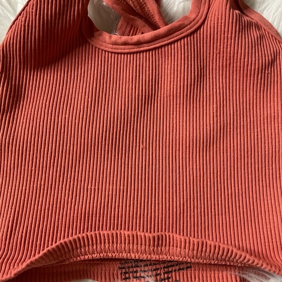 Free People Happiness Runs Convertible Tank in Burnt Orange - Picture 6 of 12